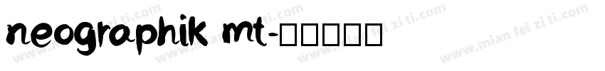 neographik mt字体转换